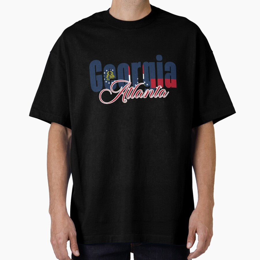 us capital / Georgia Atlanta Oversized T-Shirt