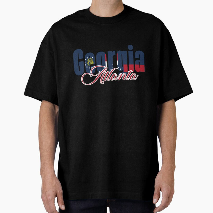 us capital / Georgia Atlanta Oversized T-Shirt
