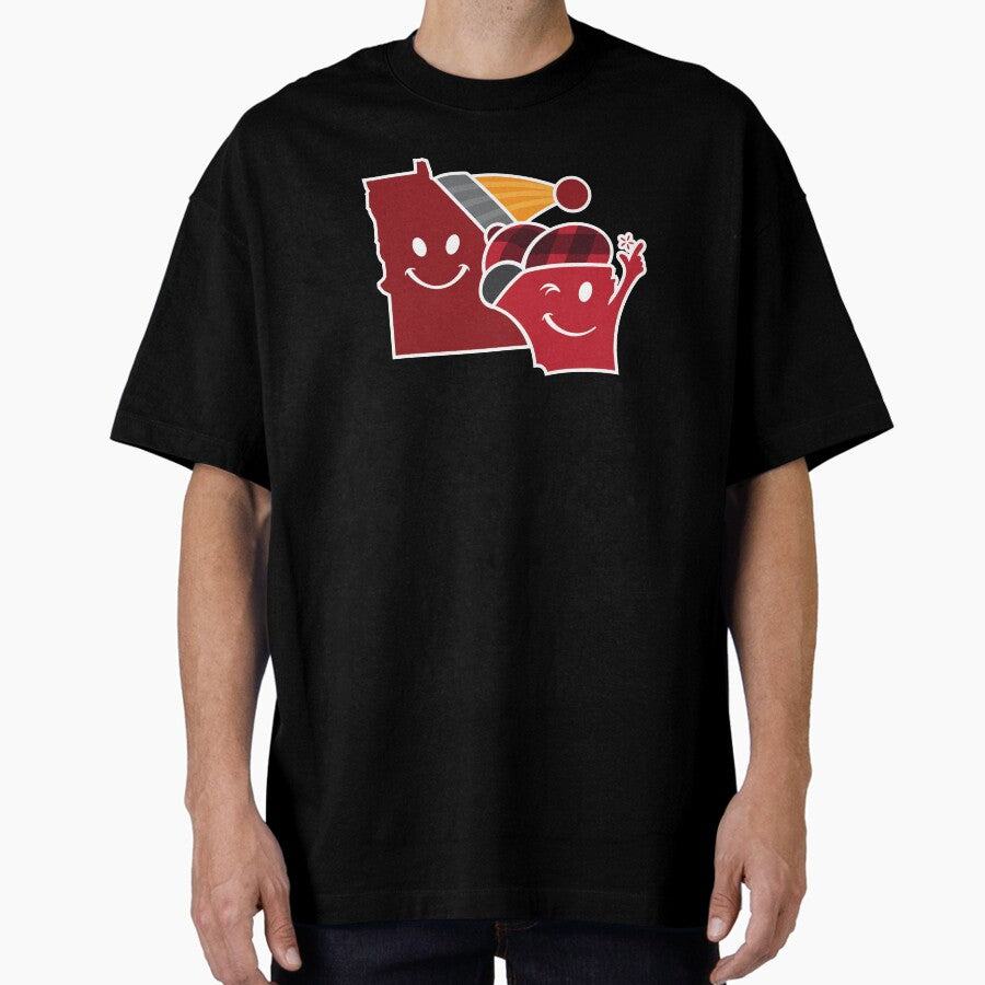 Minnesota and Wisconsin Broskis Oversized T-Shirt