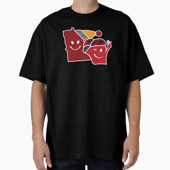 Minnesota and Wisconsin Broskis Oversized T-Shirt