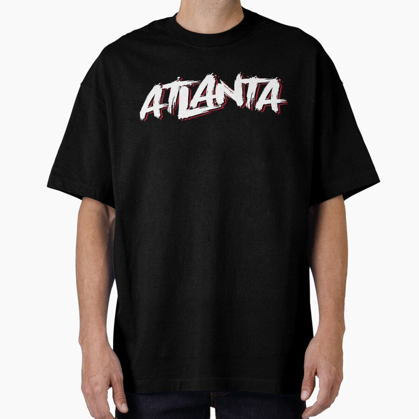 Atlanta: Navy Oversized T-Shirt