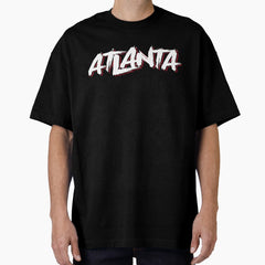 Atlanta: Navy Oversized T-Shirt