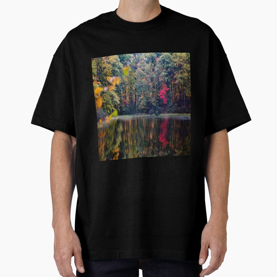 Autumn Reflections Oversized T Shirt