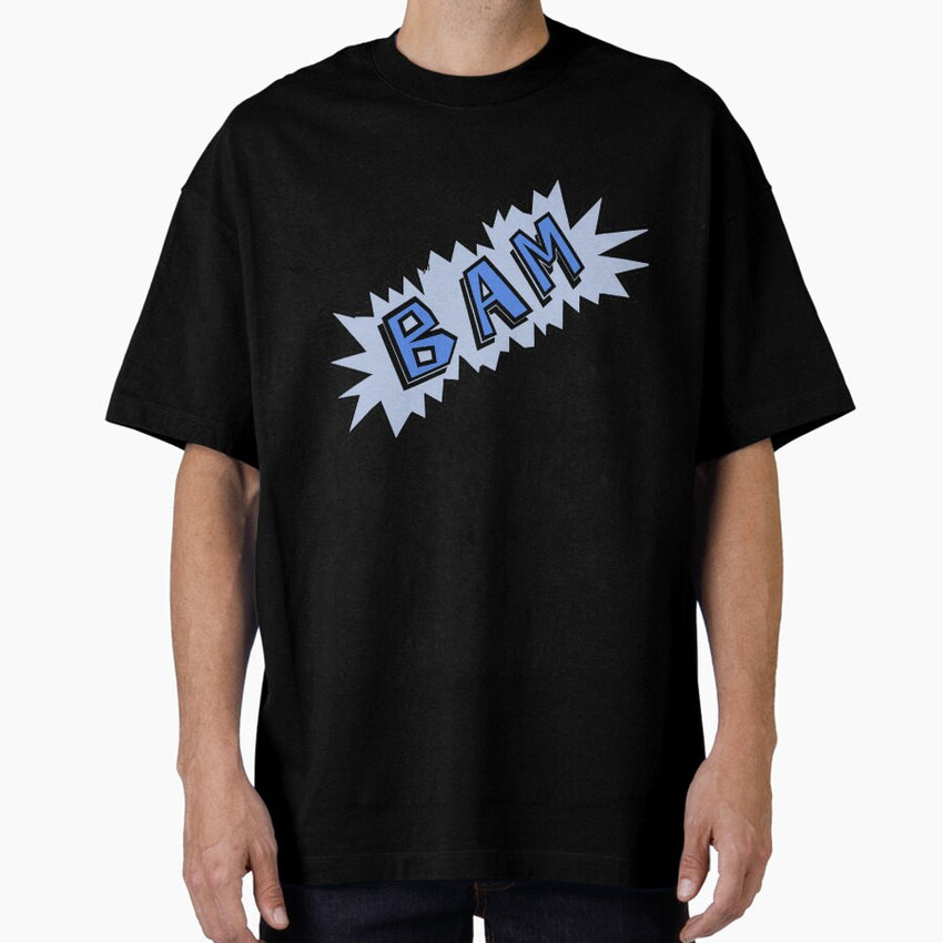 Bam - Superhero Expression Bubble Oversized T-Shirt
