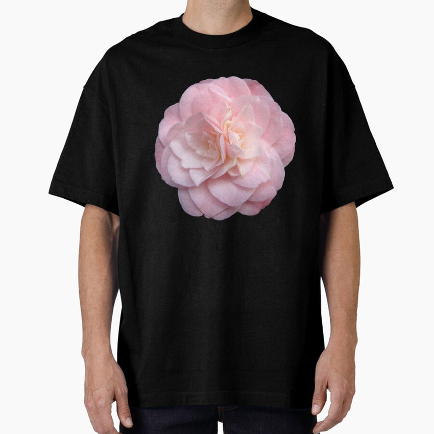Flower Sticker Oversized T-Shirt
