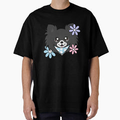 Chihuahua Boy Summer Fun Oversized T-Shirt