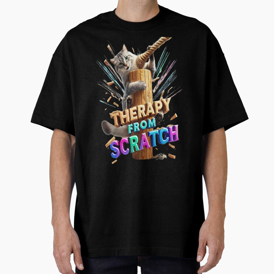 Therapy from scratch Oversized T-Shirt