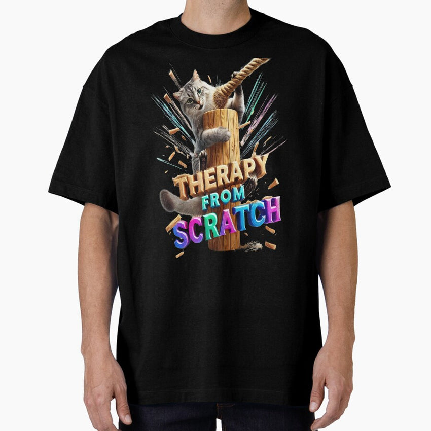 Therapy from scratch Oversized T-Shirt