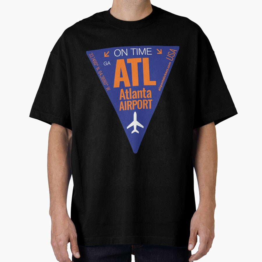 Atl Georgia Oversized T Shirt