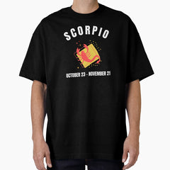 Scorpio star sign Oversized T-Shirt