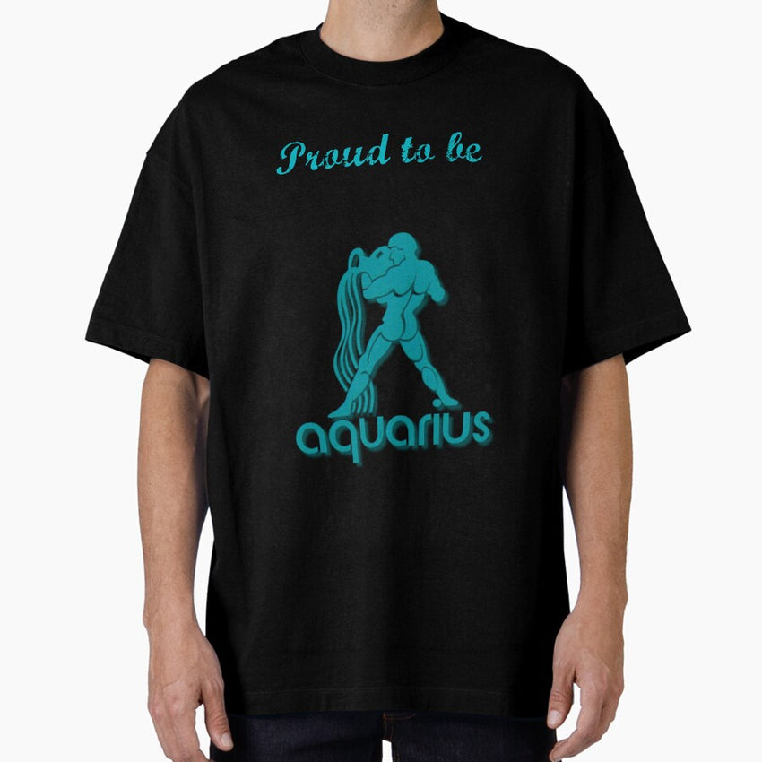 Aquarius. Oversized T-Shirt