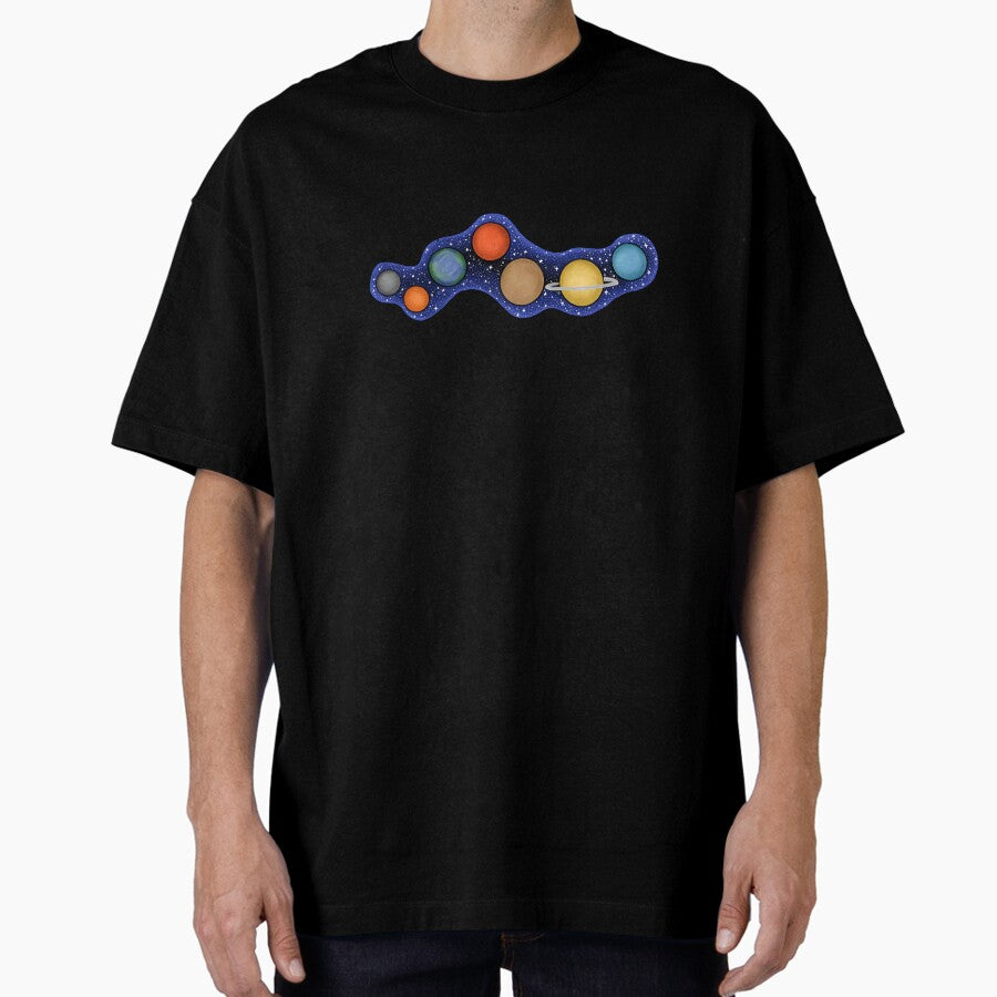 Taylor Swift Planets Oversized T Shirt