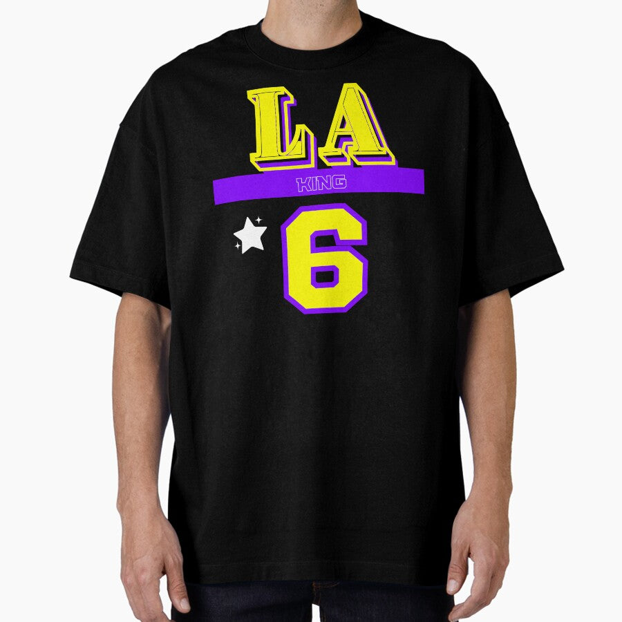 LA Los Angeles King #6 Shirt, Hoodie and merch Oversized T-Shirt