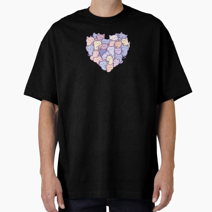 I love my cat Oversized T-Shirt