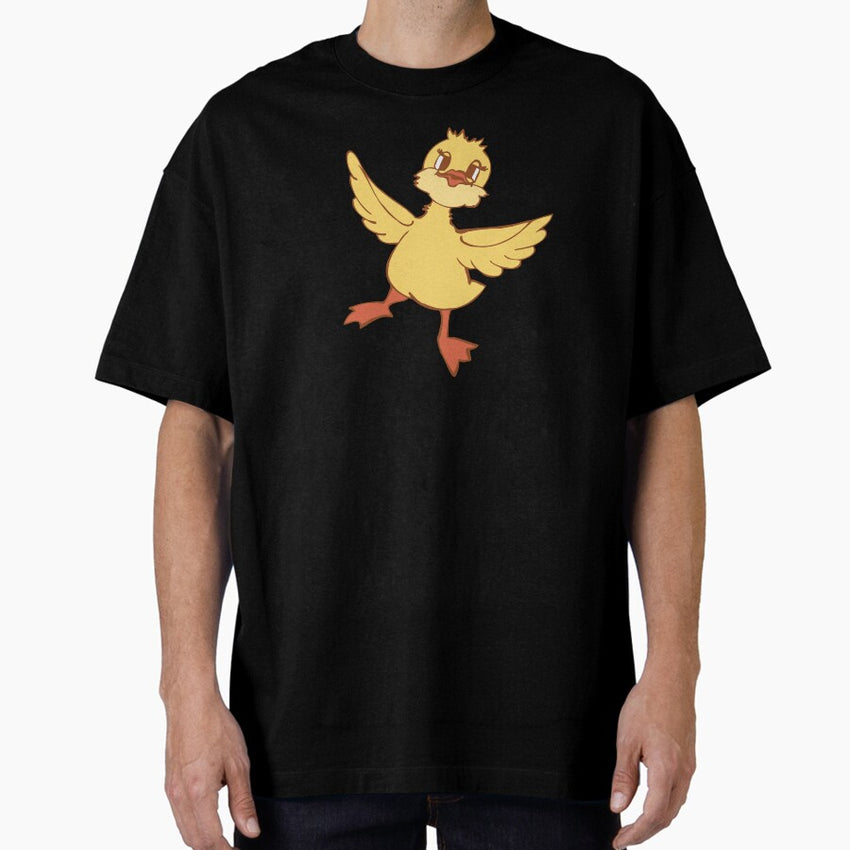 Jolly Dancing Duckling Oversized T Shirt