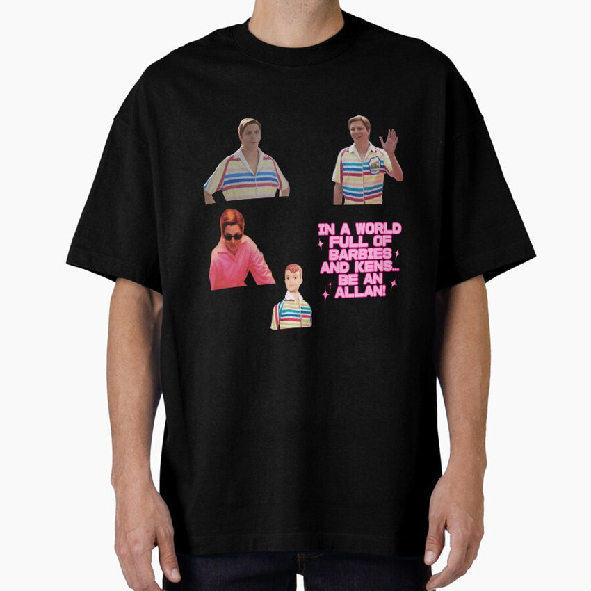 Allan Sticker Pack Oversized T Shirt