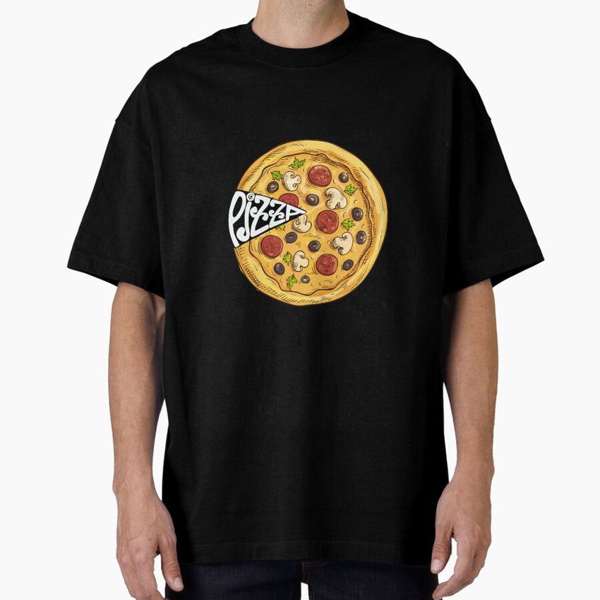 Pizza Shirt Oversized T-Shirt