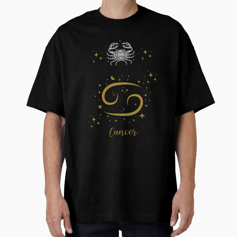 zodiac sign cancer Oversized T-Shirt