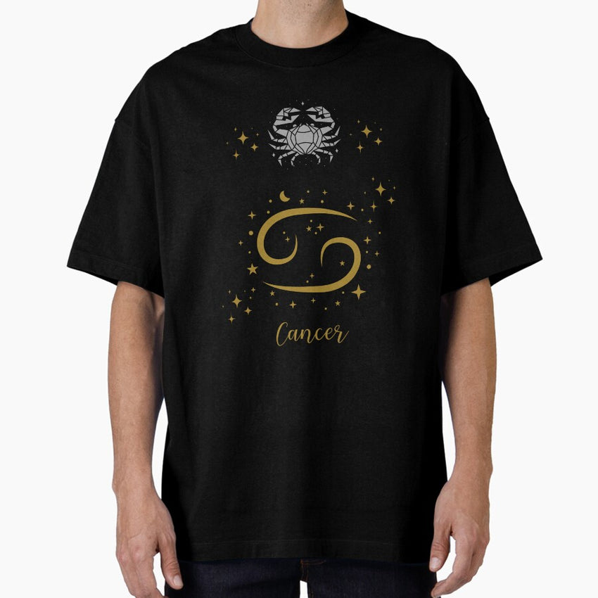 zodiac sign cancer Oversized T-Shirt