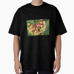 Honey Bees on a Flower Oversized T-Shirt