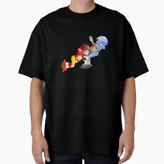 American Football Cartoon Style 17/41 Oversized T-Shirt