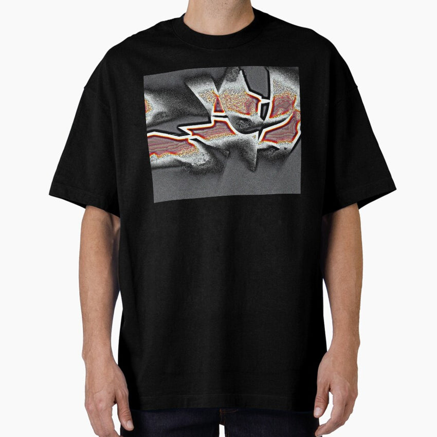 Abstract Concert Oversized T Shirt