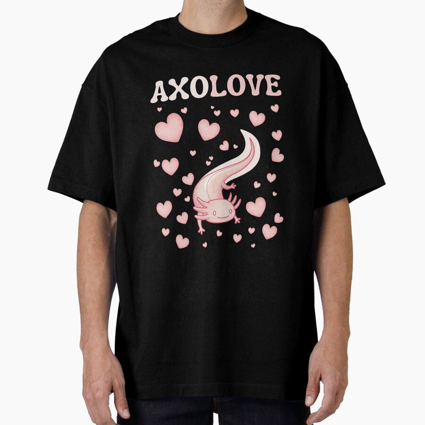 Axolove Pink Oversized T Shirt