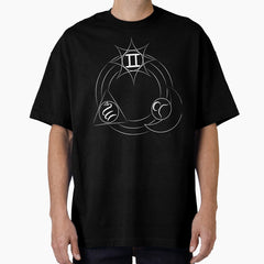 Gemini Taurus Scorpio Oversized T-Shirt