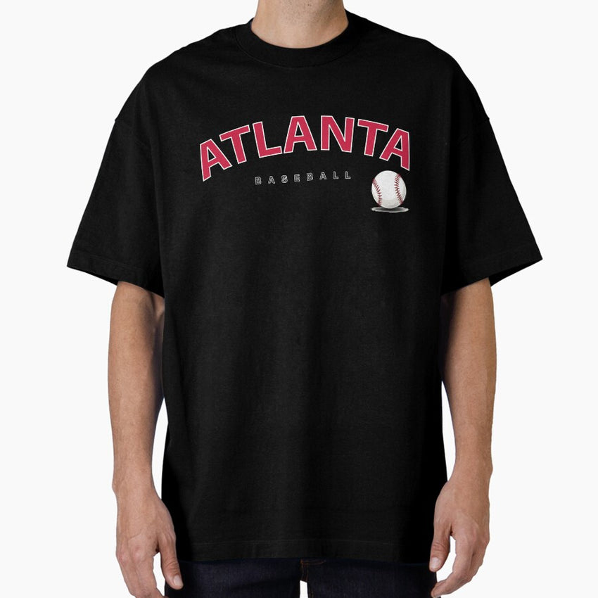 Atlanta Baseball Oversized T Shirt