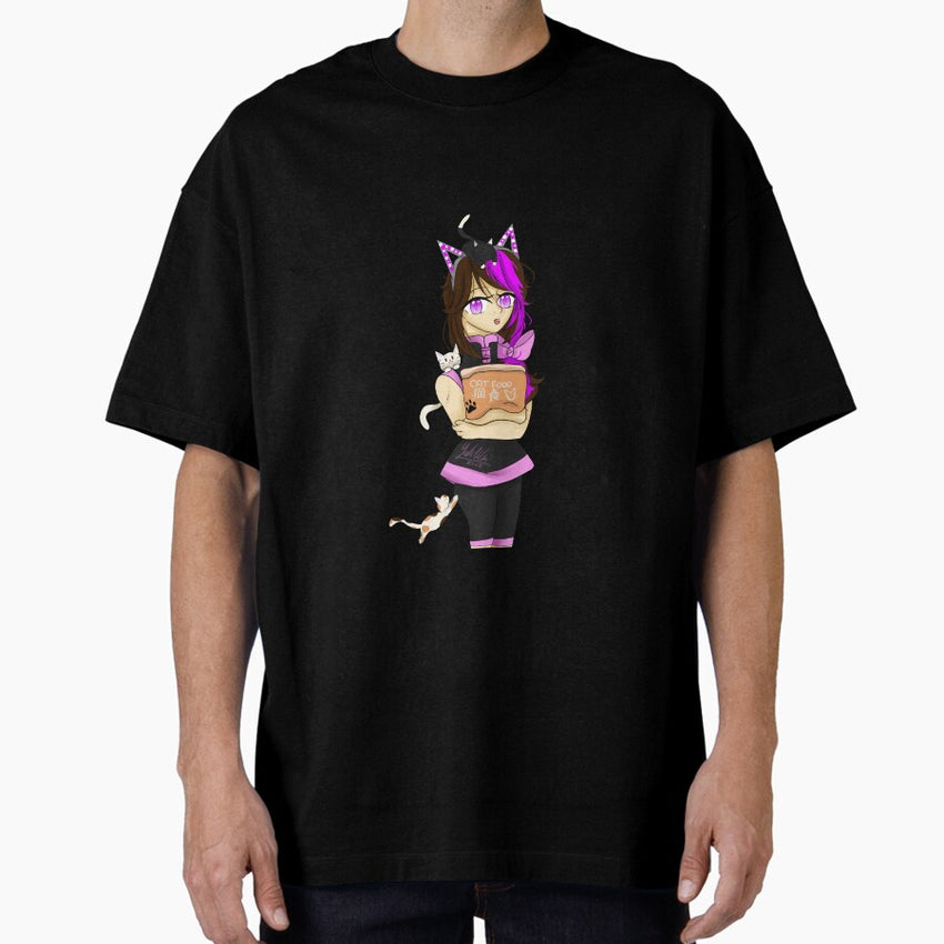 Mao Tian - Cat Mom Oversized T-Shirt