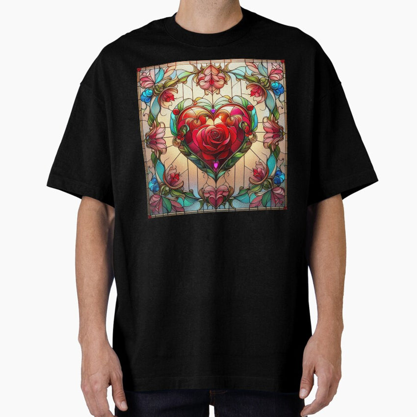 mozaik flower Oversized T-Shirt