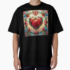 mozaik flower Oversized T-Shirt