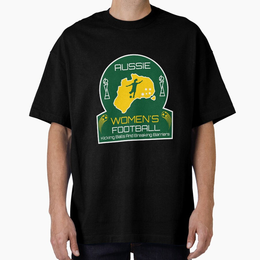 Aussie Women's Soccer Oversized T-Shirt