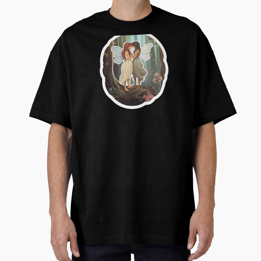 Gay Fairies Oversized T Shirt