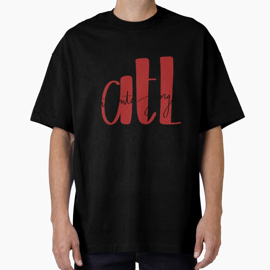 ATL Atlanta, Georgia Oversized T-Shirt