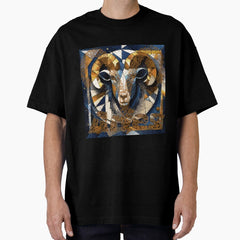 Aries Fire Oversized T Shirt
