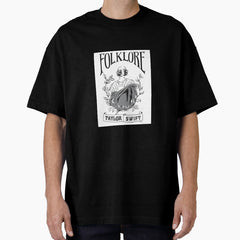 Folklore By Taylor Swift Oversized T Shirt