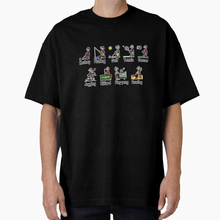 9 Sports ... Icons. Oversized T-Shirt