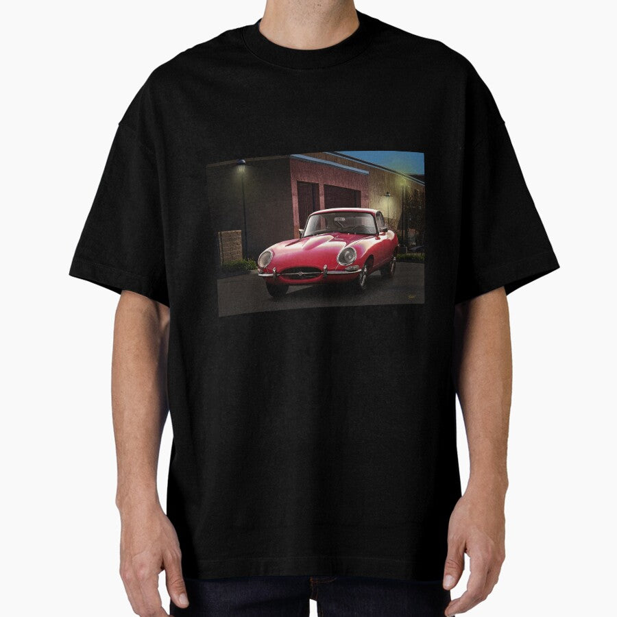 1965 British Sports Coupe Oversized T-Shirt