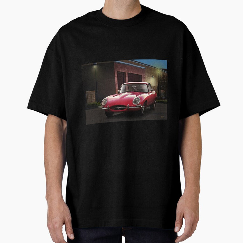 1965 British Sports Coupe Oversized T-Shirt