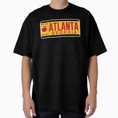 Atlanta Ticket Yellow Oversized T-Shirt