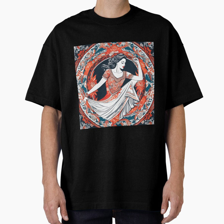 Ballet_girl_x007 Oversized T-Shirt