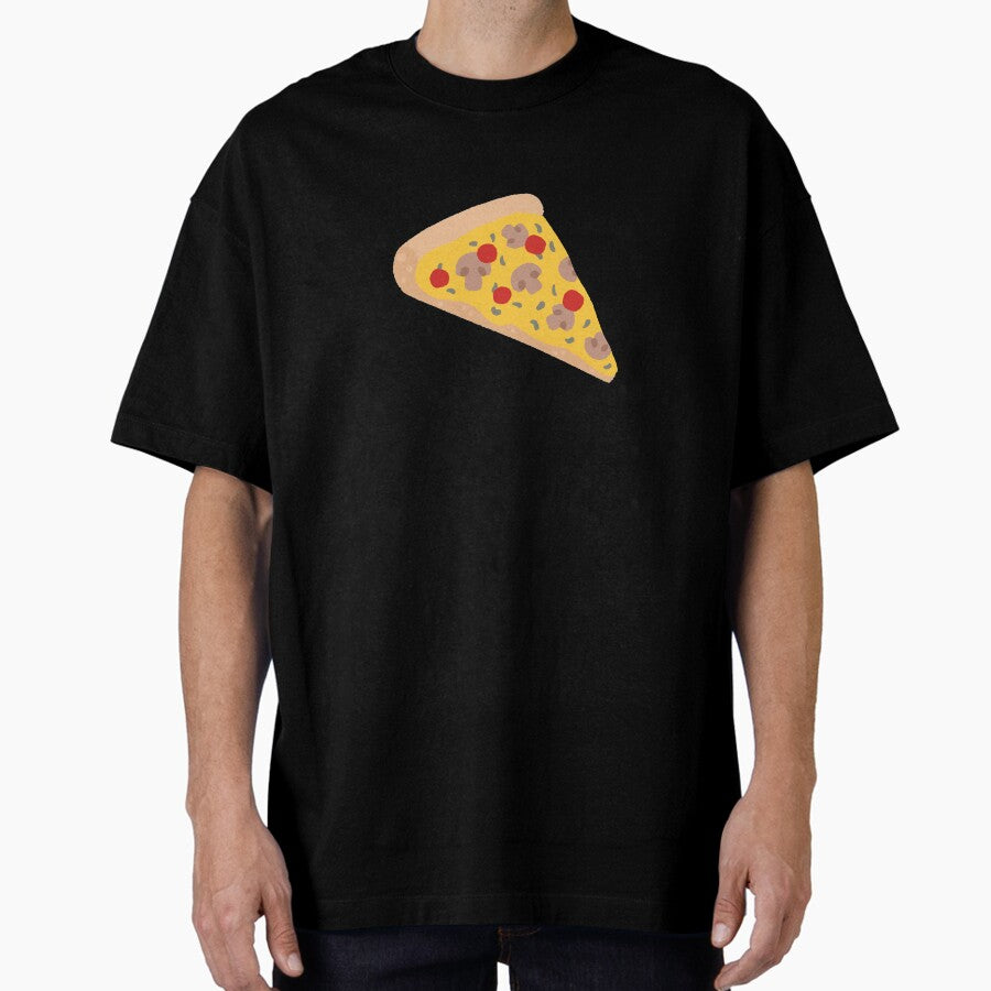 Mushroom Pizza Oversized T-Shirt