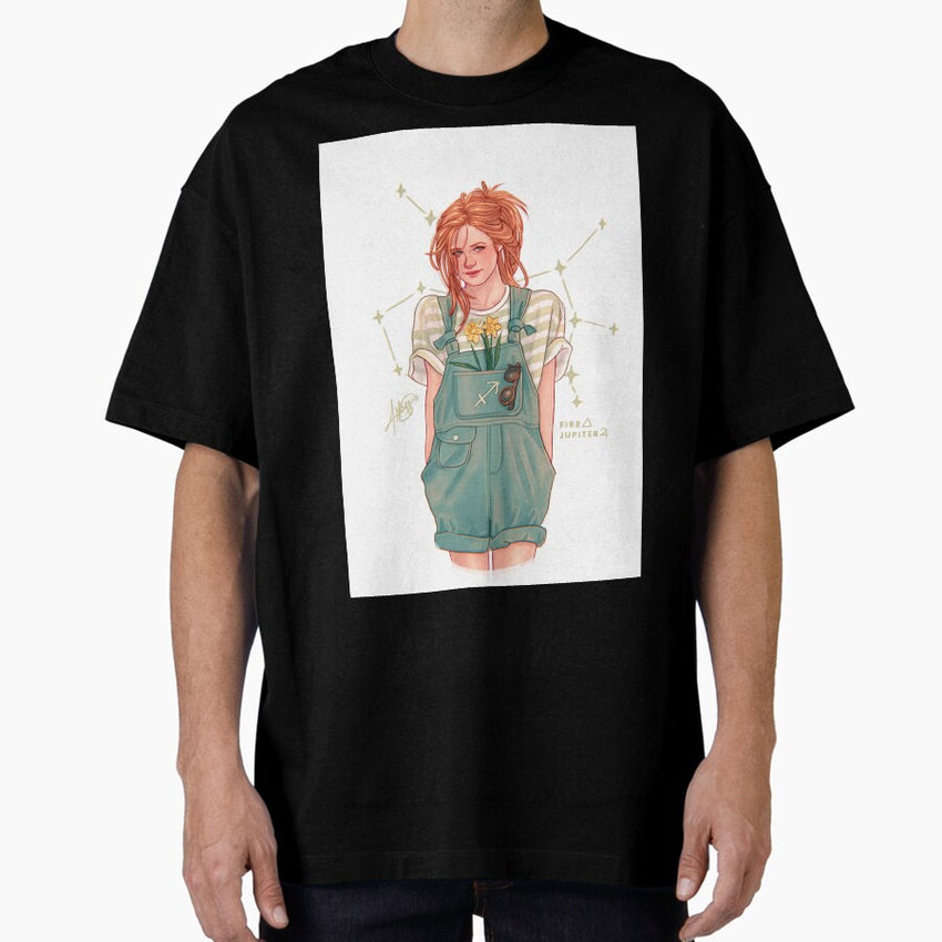 Astrogirls Sagittarius Oversized T Shirt