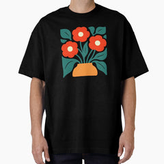 Daisies Market Flowers Oversized T-Shirt