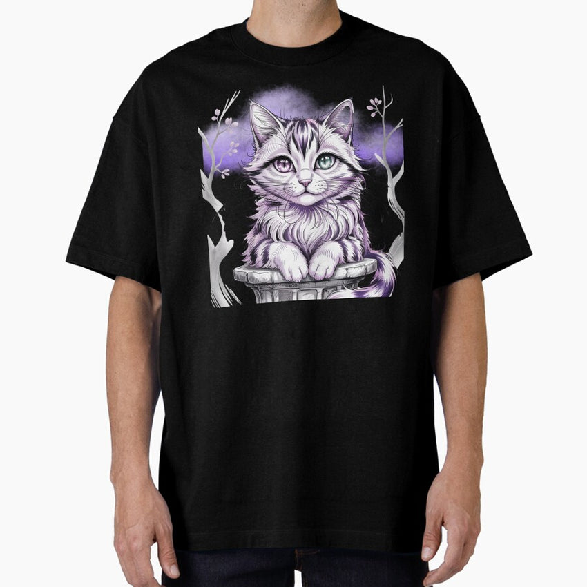 Purple forest Oversized T-Shirt