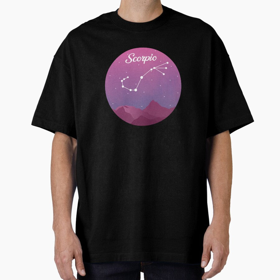 Scorpio Zodiac Sign believer in Santa for Christmas Oversized T-Shirt