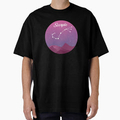 Scorpio Zodiac Sign believer in Santa for Christmas Oversized T-Shirt