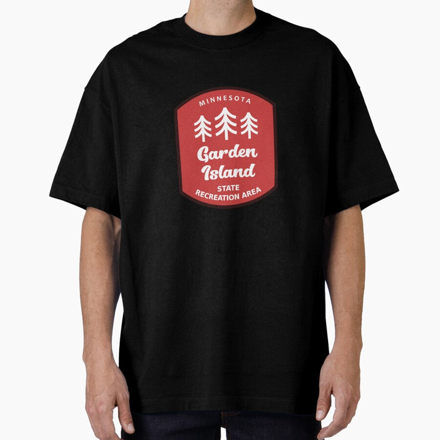 Garden Island State Recreation Area Minnesota Oversized T-Shirt