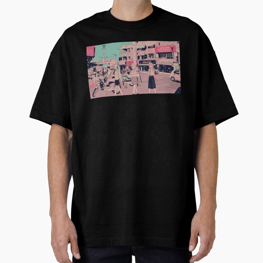 Anime Oversized T Shirt